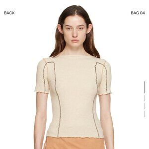 BASERANGE Beige Omato T-Shirt